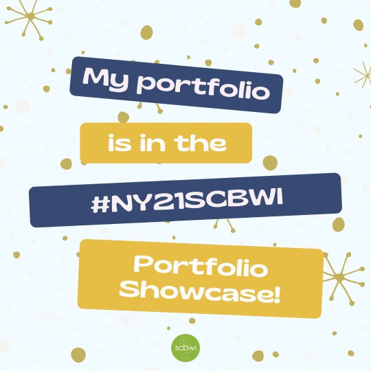MirkaHokkanen's tweet photo. I'm so excited that the SCBWI Winter Conference is here! I have work in the portfolio showcase that can be seen here: https://t.co/iuIwNP6dCn I had a great time scrolling through everyone's entries. #SCBWIArtists #SCBWI https://t.co/EsXCkMI6L1