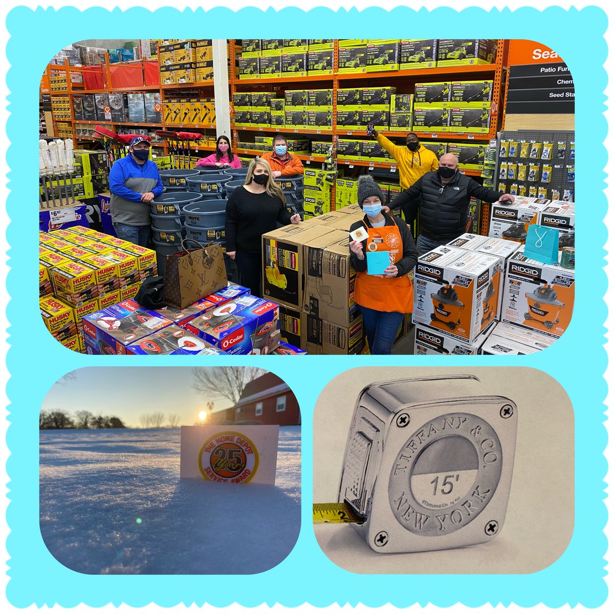 Thanks <a href="/HomeDepot/">The Home Depot</a> for 25 great years!  When you are surrounded by people like this, it rarely feels like work. - this will be one to remember for sure! 🥶 <a href="/AmyO92/">Amy Omas</a> <a href="/kendyllfire/">Kendyll</a>