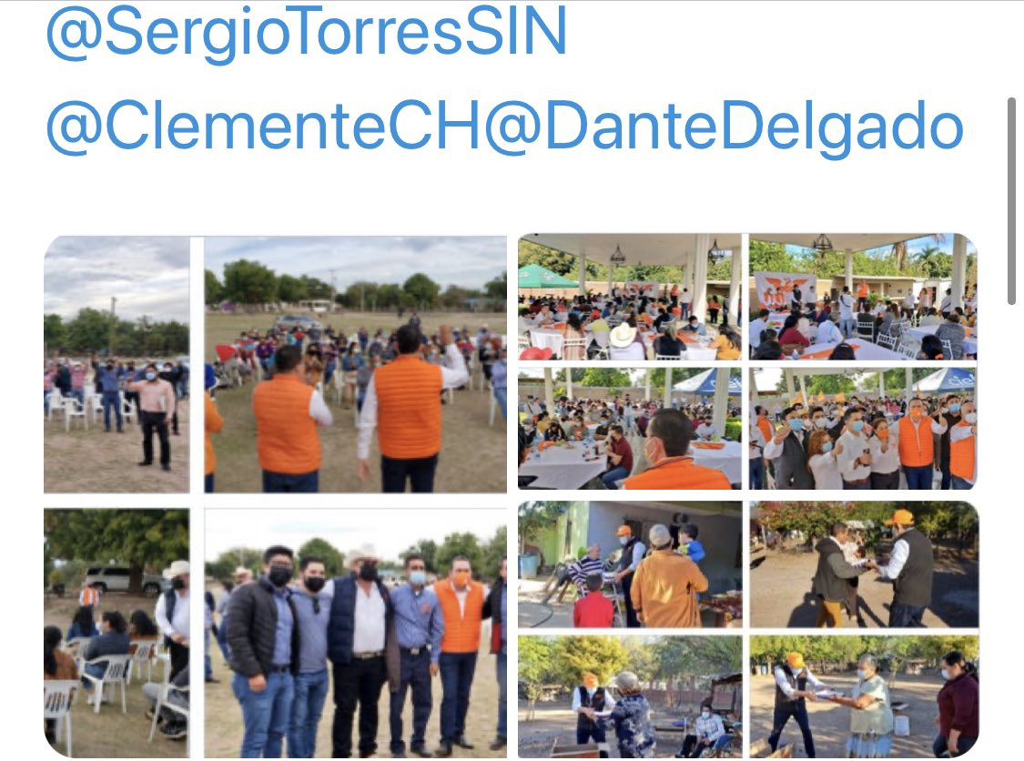 niz_violeta's tweet photo. Siempre imparable #Al 💯 y en Movimiento así es @SergioTorresSIN por un Sinaloa Mejor 🍊🍊🍊🍊🍊 https://t.co/LieM7hZR2A