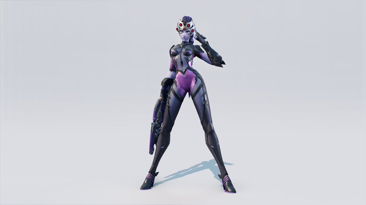 The futurist femme-fatale Widowmaker gets a new look for Overwatch 2.