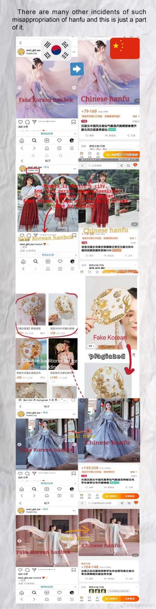 shouhuwenhua's tweet photo. @protectourbunny @old_xian I felt so shocked and sad when those people attacked liziqi for a food😢. I didn't even know they also did so many things that spread hatred. Considering that they are also trying to take Chinese culture as theirs recently, I really have a new perspective for some koreans😓 https://t.co/Q60cqSQSTK