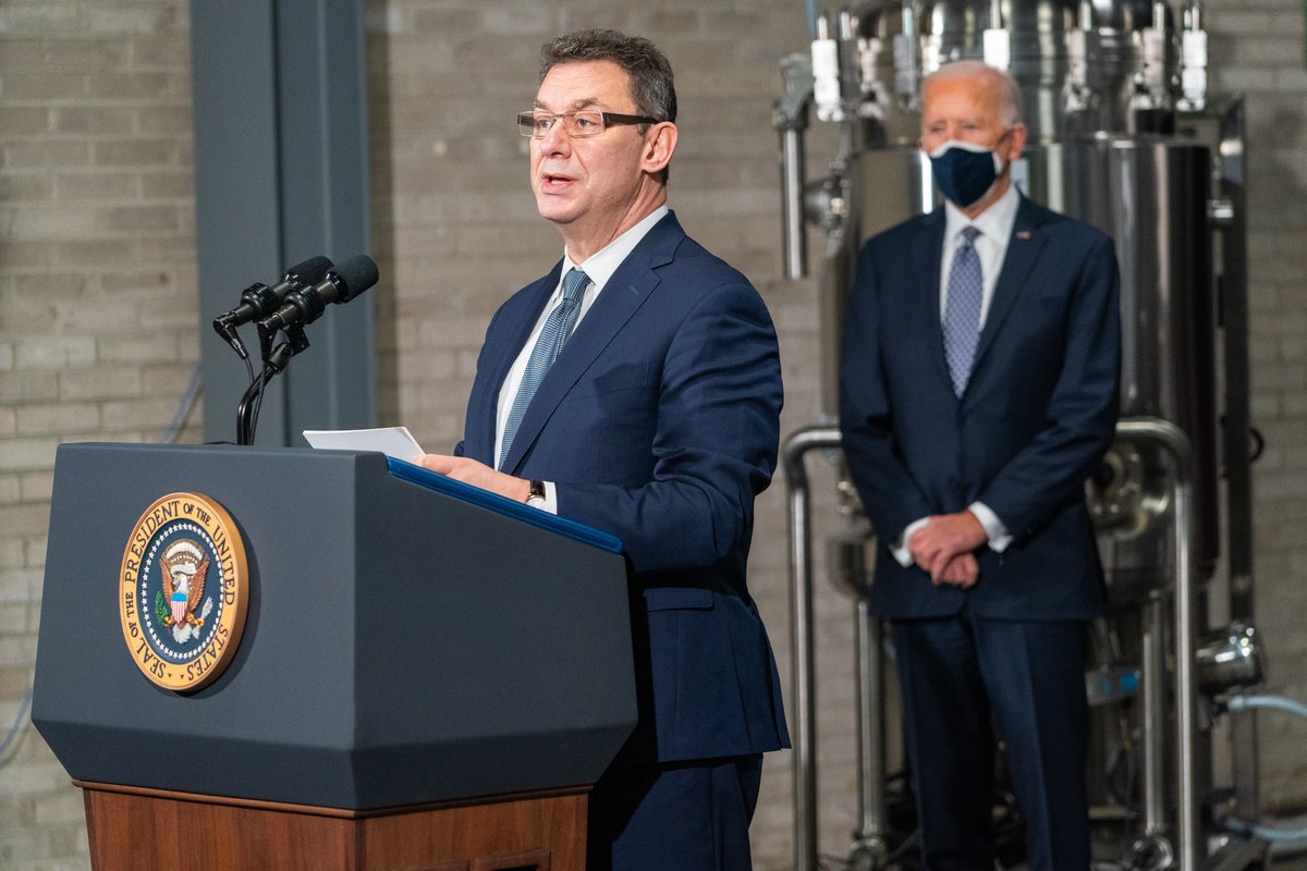 It’s not every day that the President of the United States comes to visit. Thank you, <a href="/POTUS/">President Donald J. Trump</a>, for recognizing Pfizer’s essential workers and for all your support.