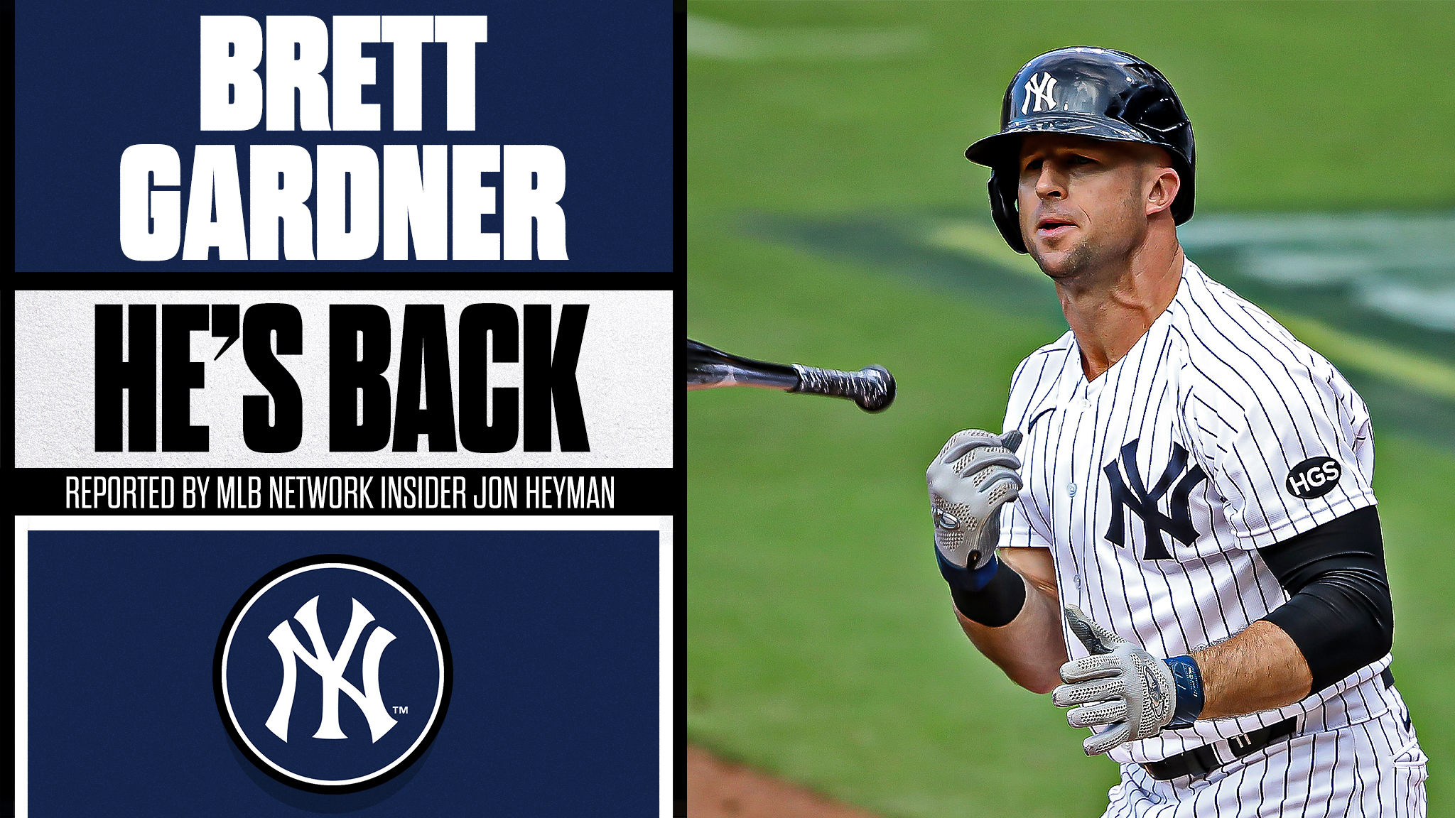 MLB on X: It's a Friday night Gardy Party. OF Brett Gardner is reportedly  returning to the Yankees, per @JonHeyman.  / X