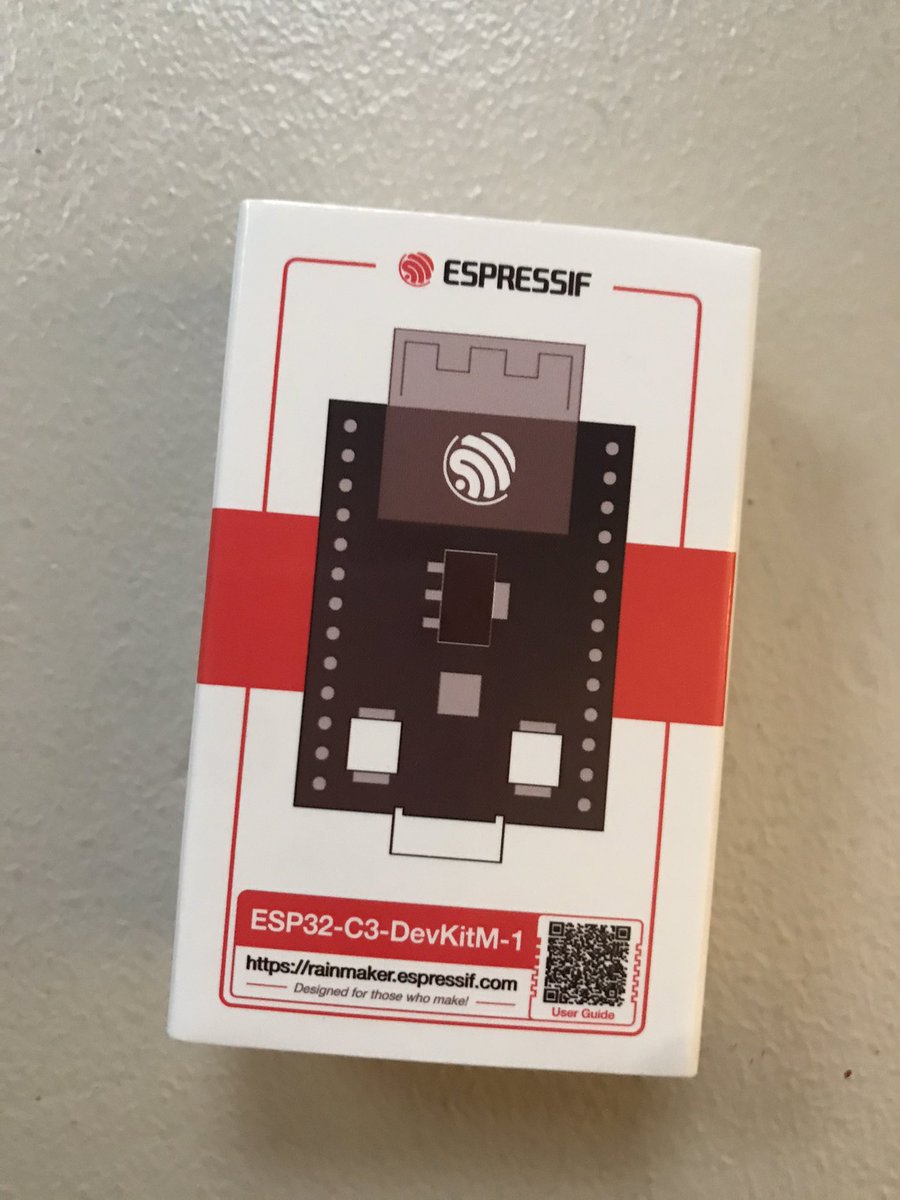 storagebits's tweet photo. Received esp32-c3 engineering sample from @EspressifSystem . It’s a RISC-V based esp32 https://t.co/YRwKuAP9qF https://t.co/aoLha8Q0Im