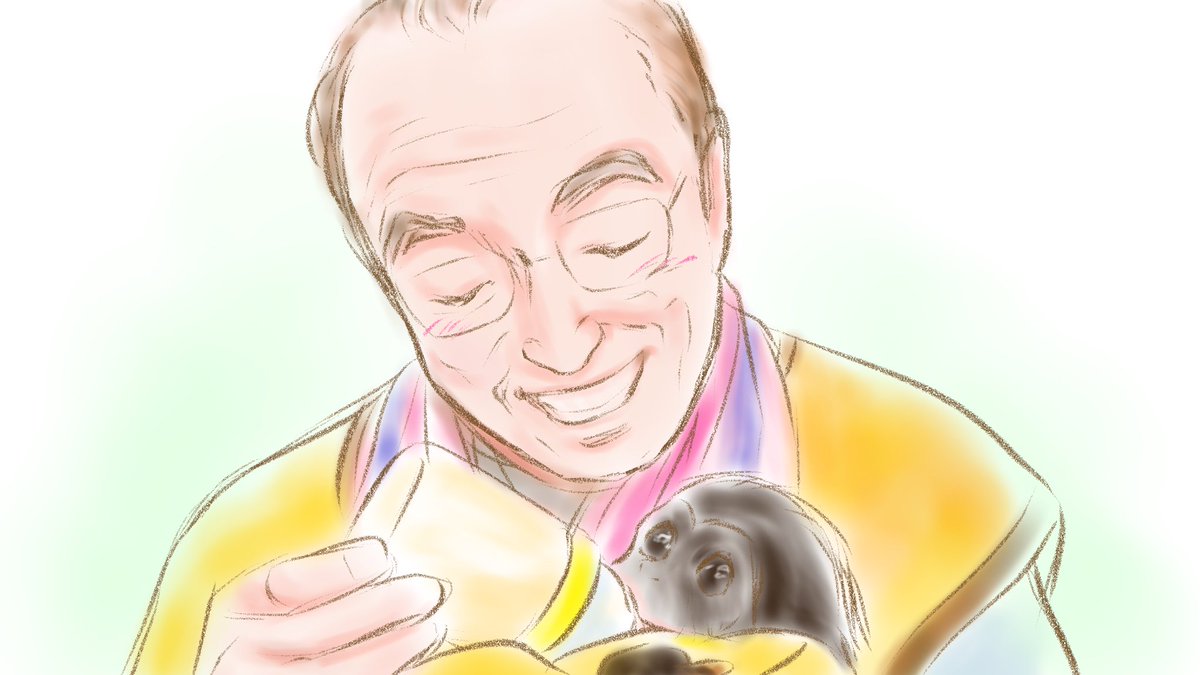 志村けん生誕祭 あの優しい眼差しで 今もみんなを見守っていてくれてる気がしま 森本里菜のイラスト