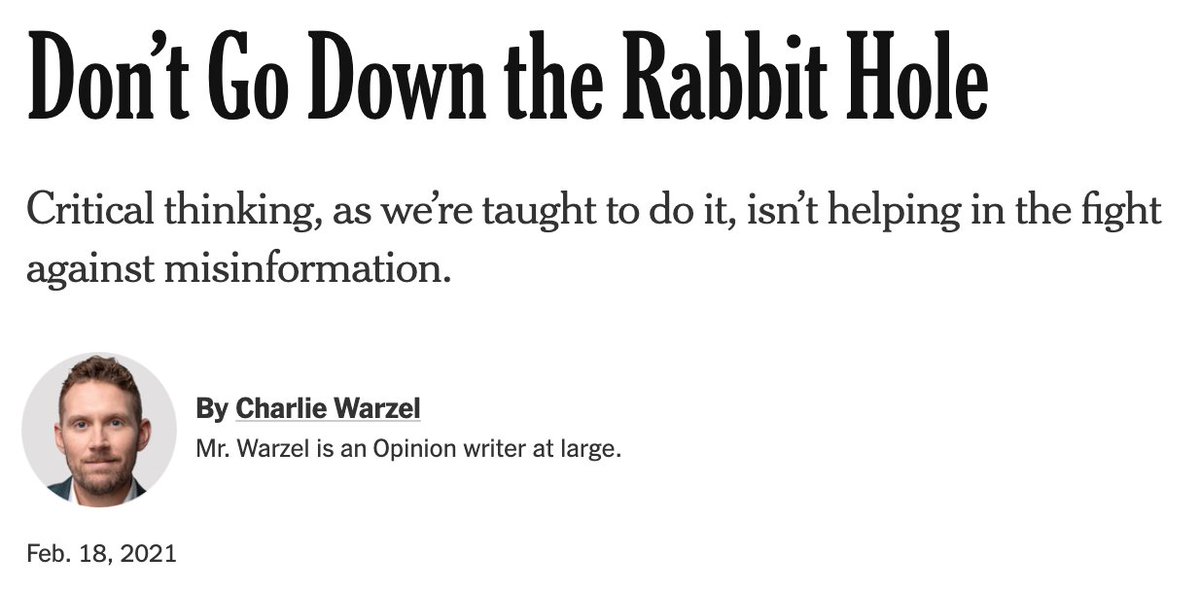 Our ruling class has fully embraced the danger of information hazards. In fact, they have decided they are so dangerous that they now advise you to stop thinking all together. The WHO to advise that you wear a mask on your brain.