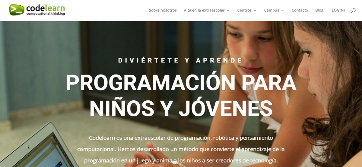 ChileCode's tweet image. Diviértete y Aprende!!
Programación para niños/as y jóvenes con Codelearn. 

codelearn.es/?gclid=Cj0KCQi…

#Programación, #Robótica y #PensamientoComputacional.
