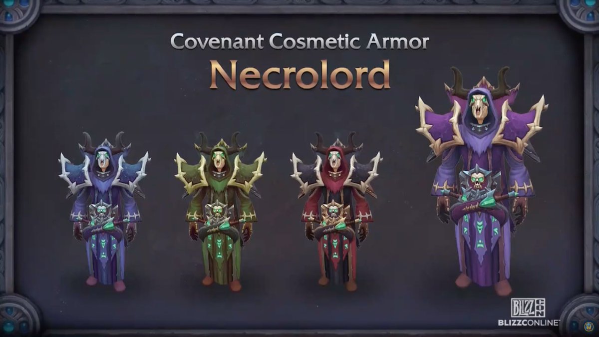 Concept Art of Covenant Armor and Weapons from the Shadowlands Art Book -  Wowhead News