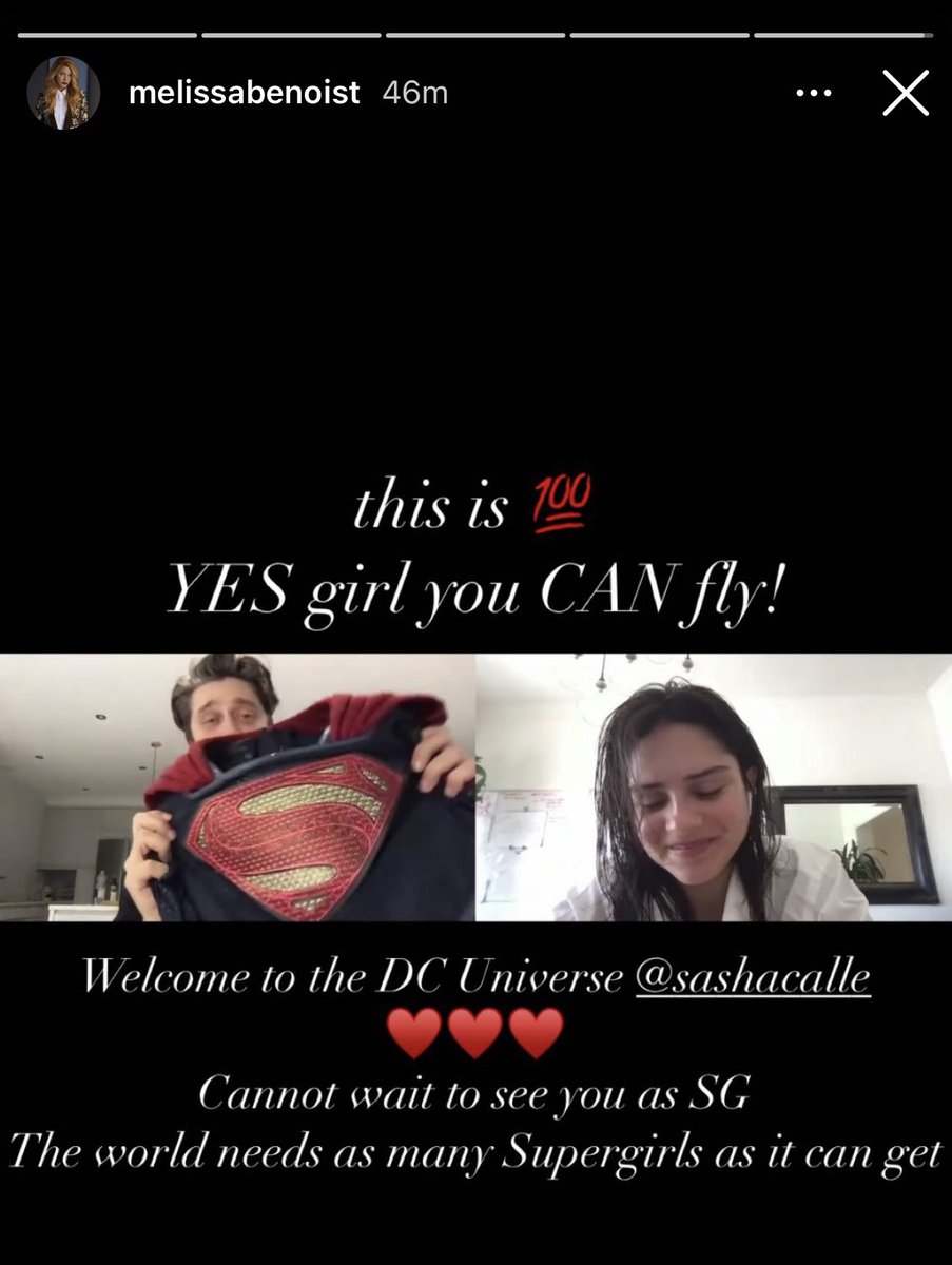 ‘Supergirl’ star Melissa Benoist welcomes newcomer Sasha Calle to the DC universe!