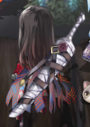 あすか 三姉妹推し これ ラディアスの剣のベルトの金具横についてる赤いの何だろう 花飾り アナザーエデン アナデン T Co L0iqtnmtuw Twitter