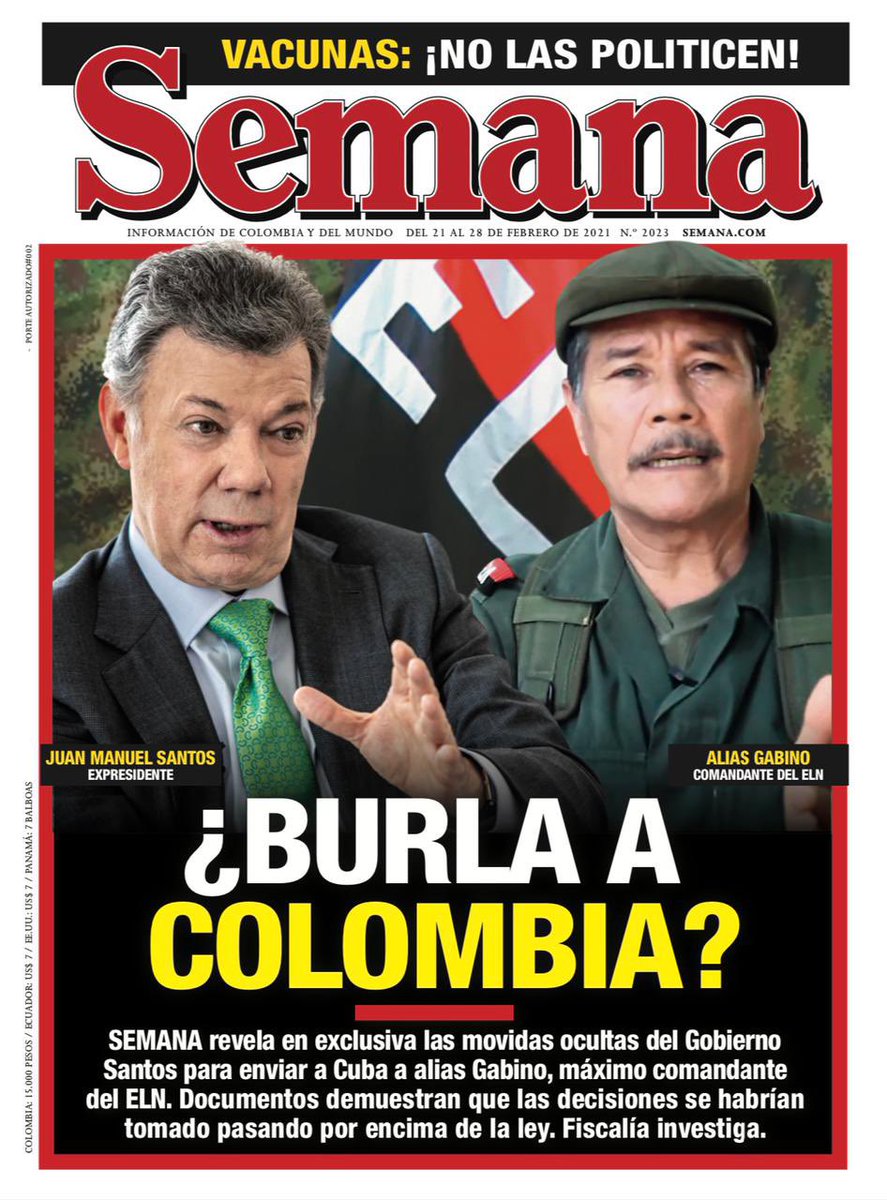 millersoto's tweet photo. Quiero leer YA el contenido de esta historia. ¿Otra #BurlaACololombia de Santos?

Atento a @RevistaSemana a las 8. https://t.co/hhyqeq3XFu