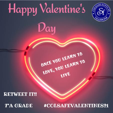 ColSantaFe15's tweet photo. El amor verdadero es nunca dejar de ser lo que somos, solo ser mejores versiones de nosotros mismos", hoy celebramos el amor, la fuerza más poderosa del mundo y sabemos que gracias a ella salimos victoriosos en todas nuestras dificultades.Happy Saint Valentine's Day!!#Colsafe2021 https://t.co/5utRSl0F2N