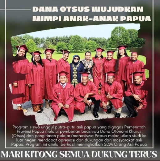 Dana Otsus Wujudkan Mimpi Anak-Anak Papua
#OtsusPapua2