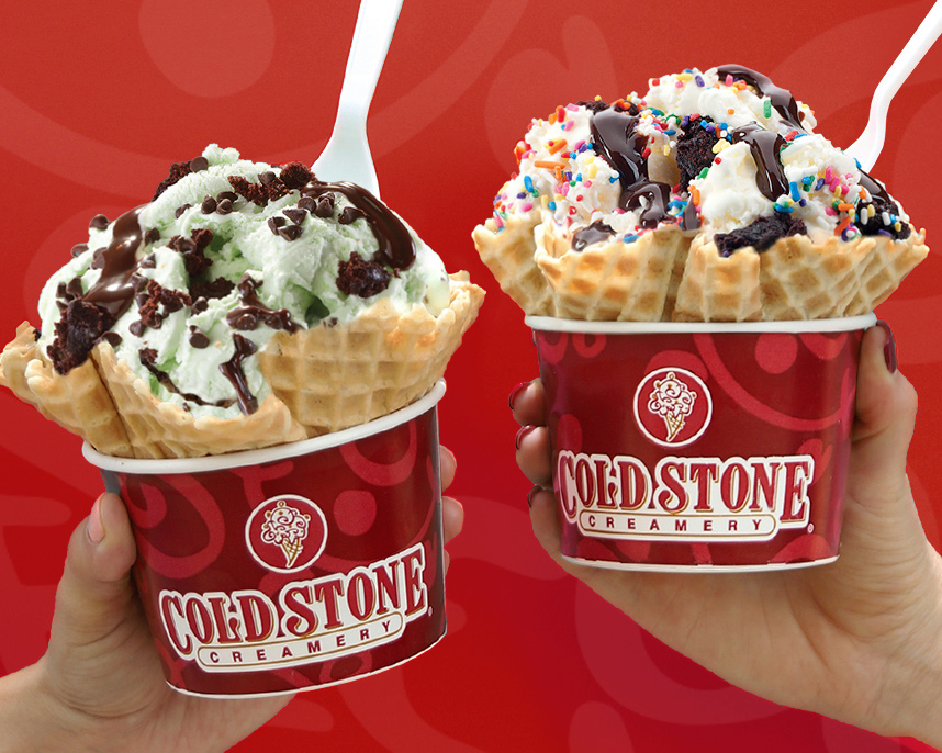 getitfree's tweet image. Order your ice cream 🍦, shake, &amp;amp; smoothie 🍓 favorites in their largest sizes! 🍨🥄 All you have to do is claim this Cold Stone gift card first: ow.ly/HTt450DFcMf #freebie #foodie #dessert