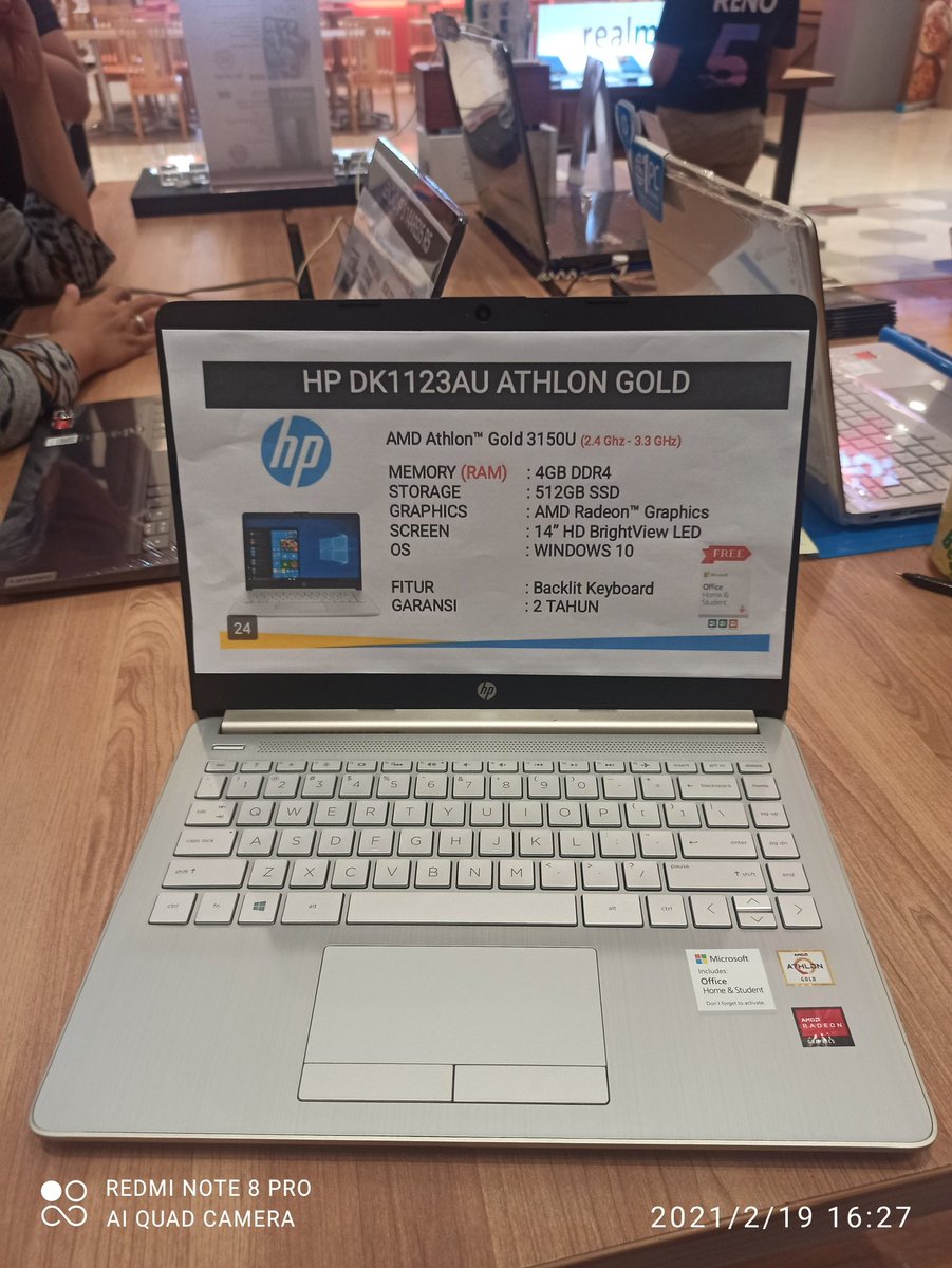 roro_wahyuni's tweet photo. Yang berminat silahkan Hub sy ke CP; 08179857559 atau dtg langsung ke #TransmartYasmin bertemu dengan sy @roro_wahyuni
Promo Today #20Feb2021
#Lenovoryzen5 #HP #AsusGaming #PrinterHP https://t.co/394Pzmv9sq