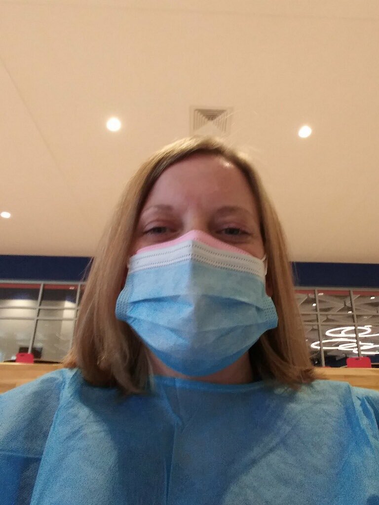 cville_schools's tweet photo. Nurses Dispense: Comfort, Compassion, and Care. Without a prescription. Thank you, Nurse, Amanda Bragida from @CrosswindElem - - who assisted with the vaccine administration at @BartlettSchools this week. https://t.co/iKszLjgckf
