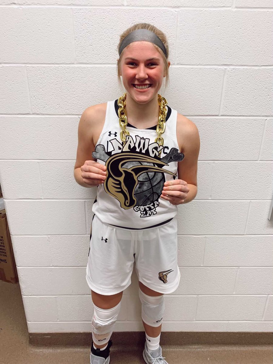 Dawg of Game = ⁦<a href="/Ava_Howie33/">Ava</a>⁩

Ava battled inside for 4 quarters in a close W tonight. Led the team on the glass, 3 steals, and 2 blocks.