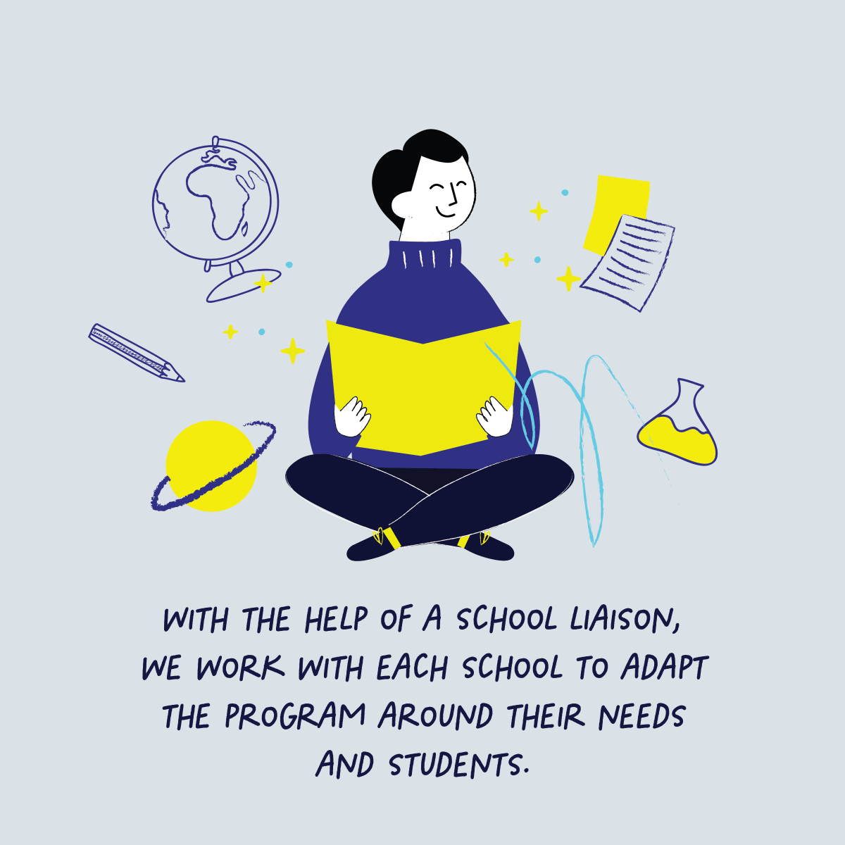 Licensed2Learn's tweet photo. With the help of a school liaison, we work with each school to adapt the program around their needs and students. 

Are you one of our L2L schools? If not visit our website at https://t.co/rNSZEg0LDj and join our network today! https://t.co/hifPpbaHPT