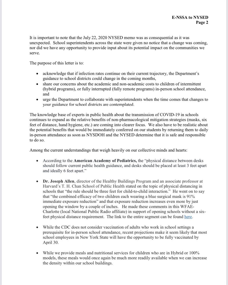 NiagaraErie's tweet photo. Superintendents look forward to advocating for our communities when NYSED considers changes to guidance. @Hamburg_Super https://t.co/IMXnyBHnXc
