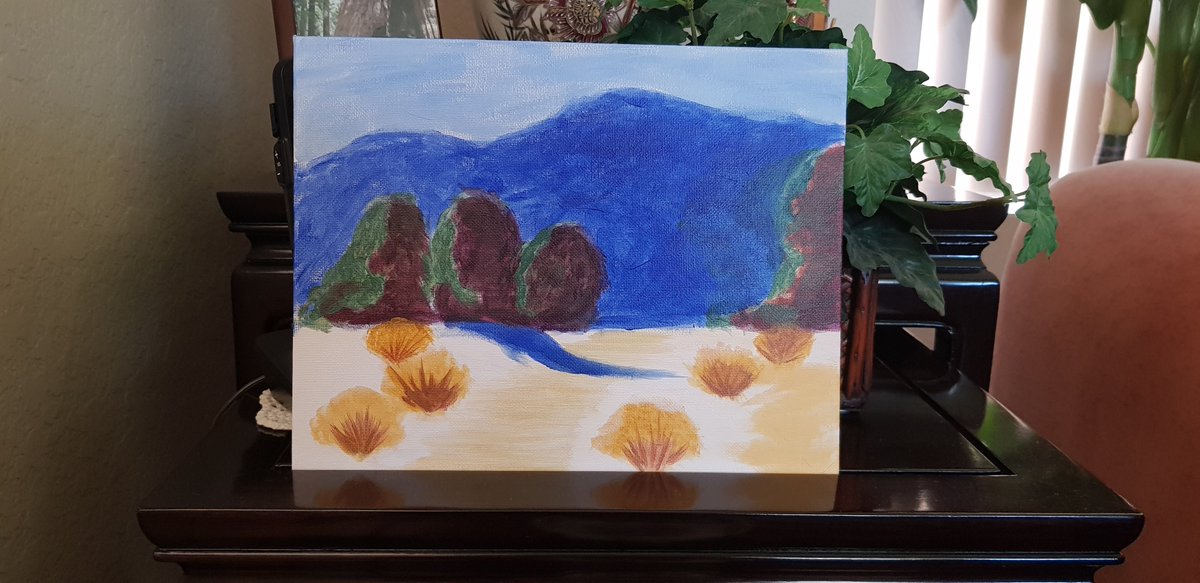 CI_sdcn's tweet photo. Remake Learning Days Virtual Painting by Richard Gallego was a blast! I painted my first ever painting! Kind of proud of it that's why I'm sharing :-) Thank you, Rich, @usd_ji and @SanDiegoCOE!
#remakelearningSD and #RemakeLearning https://t.co/dPrxUwrvG3