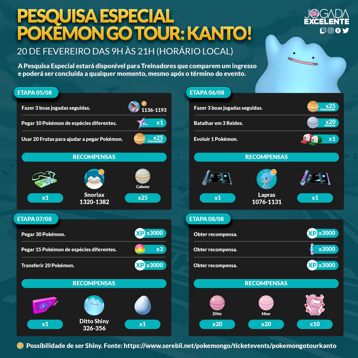 Pokémon GO: como pegar Mew Shiny e fazer a pesquisa Todos por um 151, esports