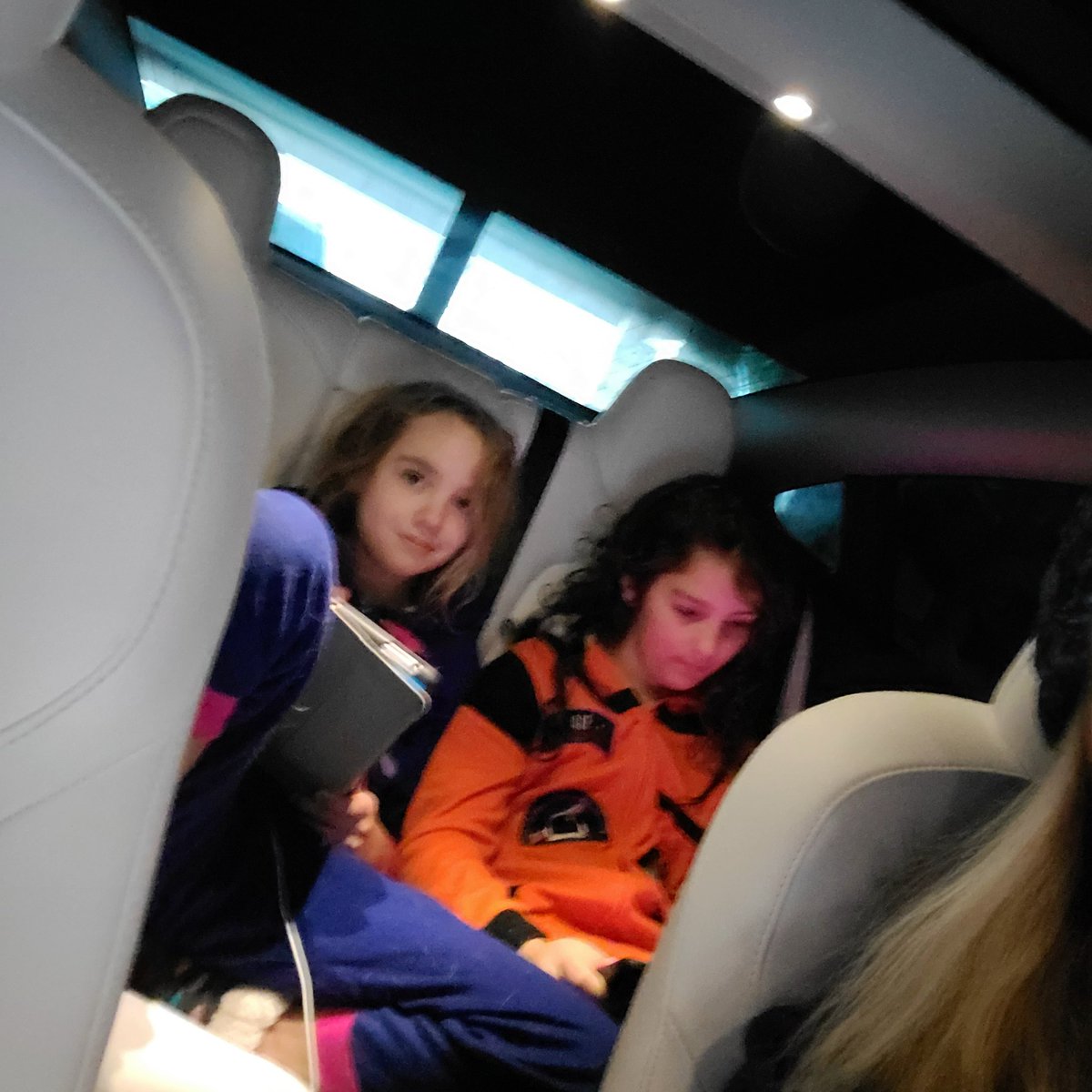 Our #tesla saved us this week - spurts of warmth, a charging device, and only dropped 20% of charge over 3 days with no power to the house in Austin! Thank you <a href="/elonmusk/">Elon Musk</a>!