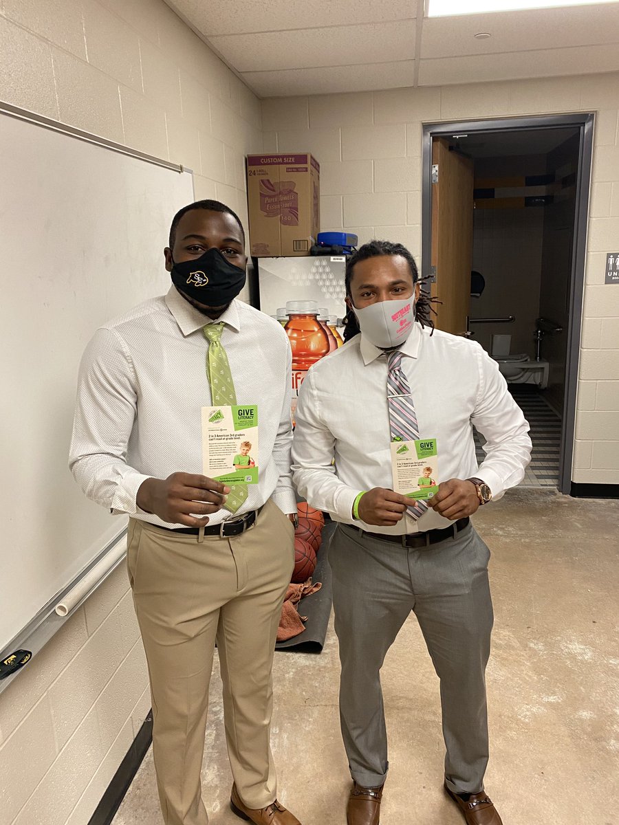 “I believe the comparable strengths between coaching and education is making sure students view and pursue literacy with the same passion as they do scoring a game winning bucket!” - Coach Dixon #Fight4Literacy @unitedwayplains