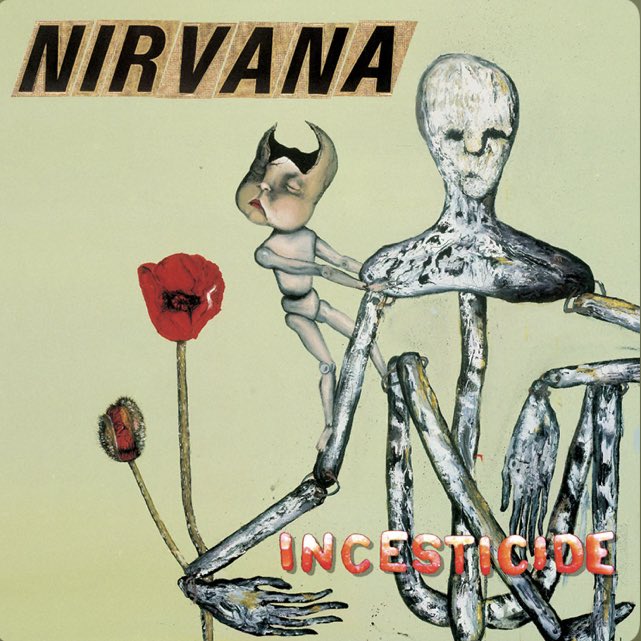 𓀇ばやしさんですがそれは 𓀓 Auf Twitter Nirvana Incestcid Nevermindの成功に味を占めたレコード会社がリスナーの熱を冷まさない為つなぎ的な役割で作ったものですが パンクな側面やグランジど真ん中な曲などコアなファンにはたまらない作品 またdevoやヴァセリンズ