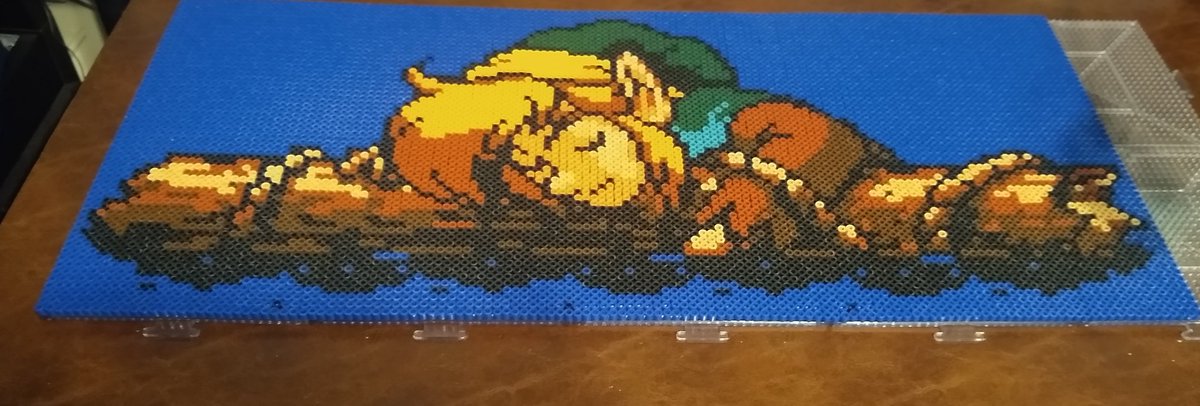 czarna_puma's tweet photo. Finally Done! Well...almost not ironed yet. #ladx #linksawakening #loz #zelda https://t.co/1STrJ4Q3HN