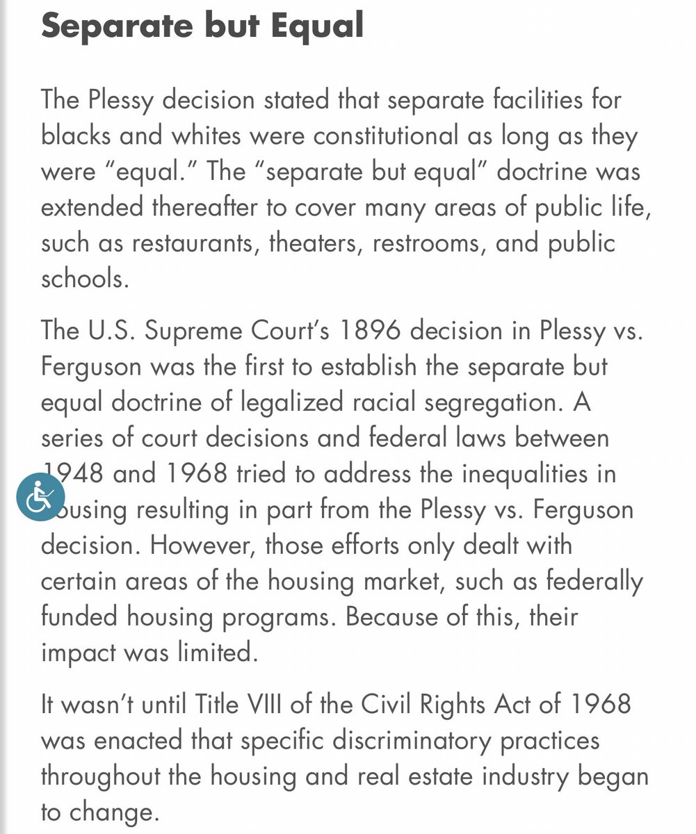 JCYRealtor's tweet image. #SeperateButEqual