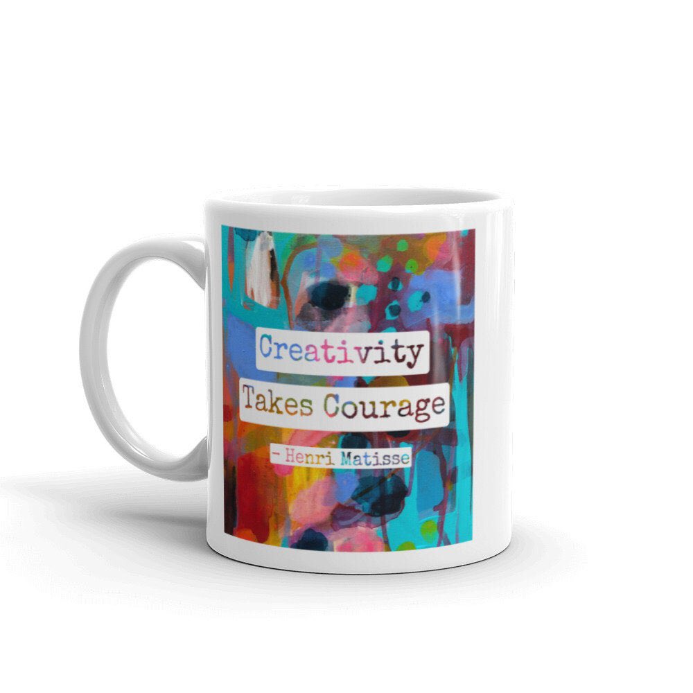 GrowingDownShop's tweet photo. Creativity Takes Courage Matisse Abstract Design Mug https://t.co/0cZRYUPDZd
#etsy #abstractart #creativity https://t.co/PKaRCY3Fnf