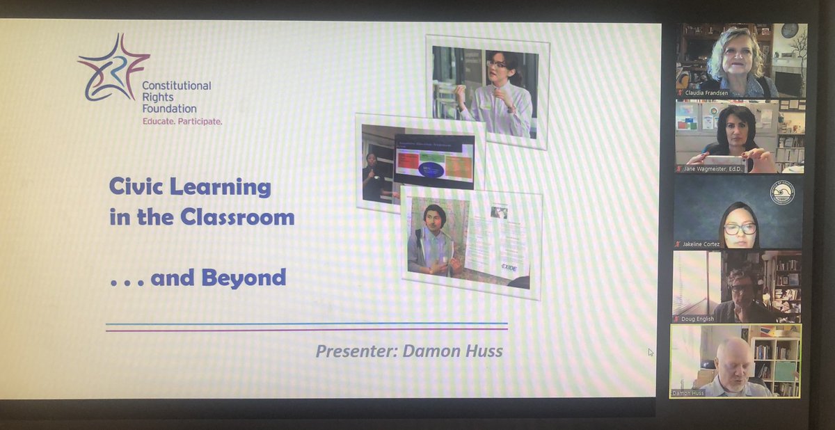 JaneJwagmeister's tweet photo. A wonderful afternoon @VenturaCOE learning from @damonhuss Civic Learning in the Classroom ...and Beyond @ClaudiaFrandsen #civics #HistorySocialScience #CLIC @frankpsi @SEnriquezHSS @LibraryLady1000 @VCOECandI https://t.co/t9pjiiDM1S