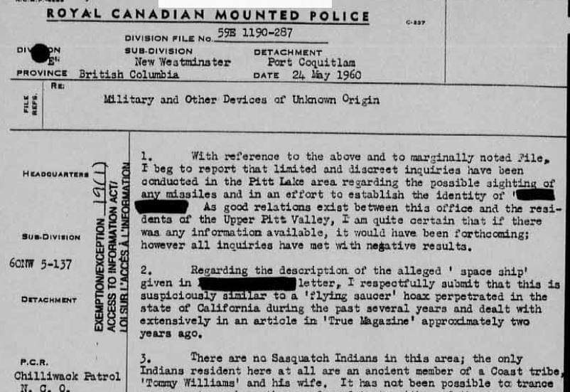 Crom2000's tweet photo. The following is a declassified document about a possible UFO that crashed in the Pitt Lake lost creek mine badlands #Ufocrashbc #DarylFriesen
#crom2000 https://t.co/jIHnSzRrLP