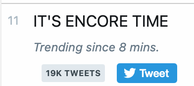 OT7Ahga's tweet photo. We're trending WORLDWIDE, besties!

#5 #ENCOREWITHGOT7 
#11 IT'S ENCORE TIME

#갓세븐_앙코르_우린우리대로간다 https://t.co/L9ZI87CCdl