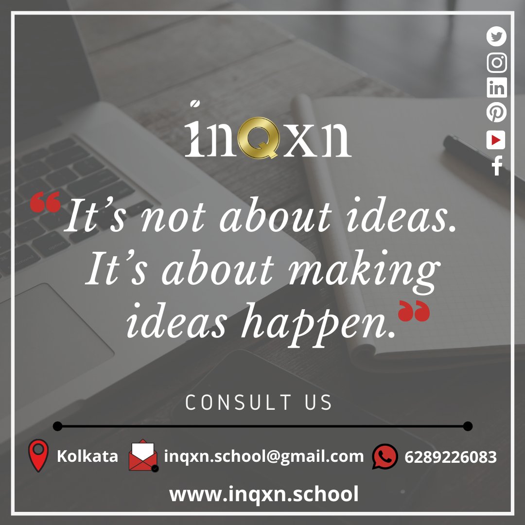 inqxn_live's tweet photo. We #INQXNSchoolprofessionals are here for your #businessenhancement
From #Registeringompany - #handlinglegalities - best #website #application -  best #marketing to your #businessplan. We are here for all.

Kolkata Based.
#MotivationalQuotes  #inspiration #startupservice #kolkata https://t.co/PDuvNkhMqA