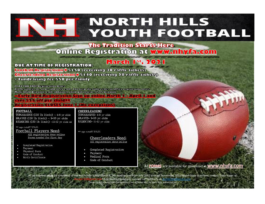 NHYFA_pgh's tweet photo. 2021 REGISTRATION MARCH 1! https://t.co/t4oJcm2rKl