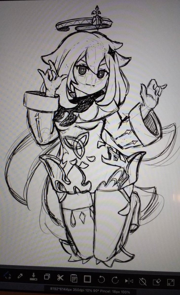Zephyros_ar's tweet photo. Este boceto de dark paimon que hicimos en un directo por twitch
Gracias por el apoyo me emotivan a hacer mas cosas <3
#GenshinImpact #GenshinImapct #genshing #genshinimpactfanart #paimon https://t.co/SOMNjCfk13