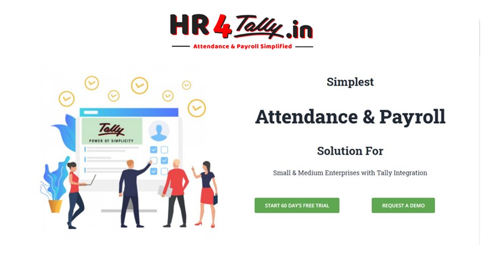 Jobs4Tallycom's tweet photo. Simplest Attendance &amp; Payroll Solution for Small &amp; Medium Enterprise with Tally Integration

Signup Now - https://t.co/RdpV7x8Idr &amp; Start Your 60 Days Free Trial!

#HR4Tally #ATOMGroup #hr #payroll #attendance #business #hrsolutions https://t.co/1BWMf1lFuT