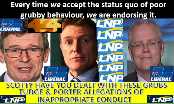 mryansisland's tweet photo. PM @ScottMorrisonMP is "very upset" a Second woman accuses ex-Lib staffer of RAPE. #Liberal men & their sense of #Entitlements extend to bullying abusive & rape of fellow Female staff #ScottyFromStagedEvents Start sacking & banging #Liberal heads together #LayDownTheLaw https://t.co/peg16dZe11