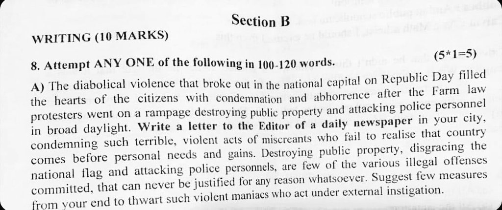 Harsimrat Kaur Badal on Class 10 question paper calling protesting farmers "violent maniacs who act under external instigation." Republic Day violence