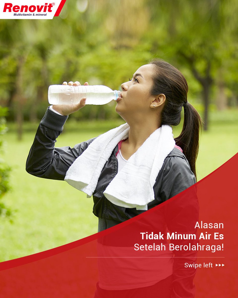 Selepas berolahraga, biasanya kita minum air cukup banyak untuk mengatasi haus dan mencegah dehidrasi. Tapi, kebanyakan orang lebih memilih minum air es dibanding air putih biasa. Amankah minum air es selepas berolahraga? Simak info berikut yuk!
#Renovit
#Lengkap25 https://t.co/kYanFczQGs