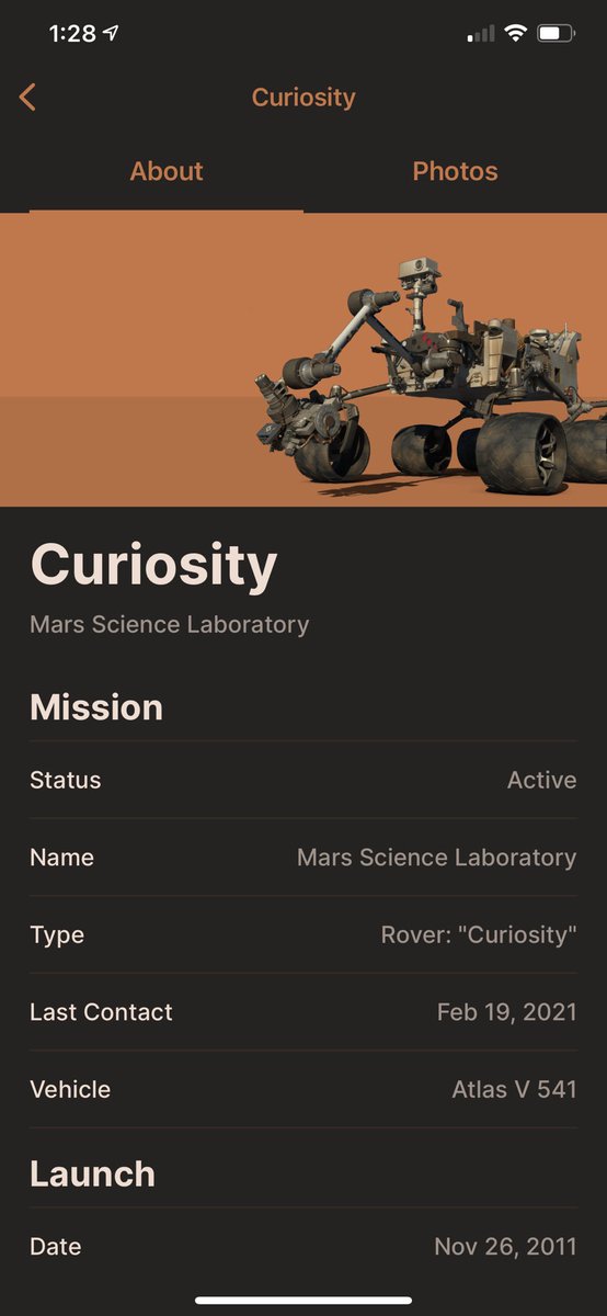 discovermarsapp's tweet photo. @paulsanderson @ShoshanaKaliski App looks really clean! Here are some screenshots of our app showing Curiosity’s latest images (as of yesterday). Lmk what you both think! https://t.co/yFOhXBkRFI