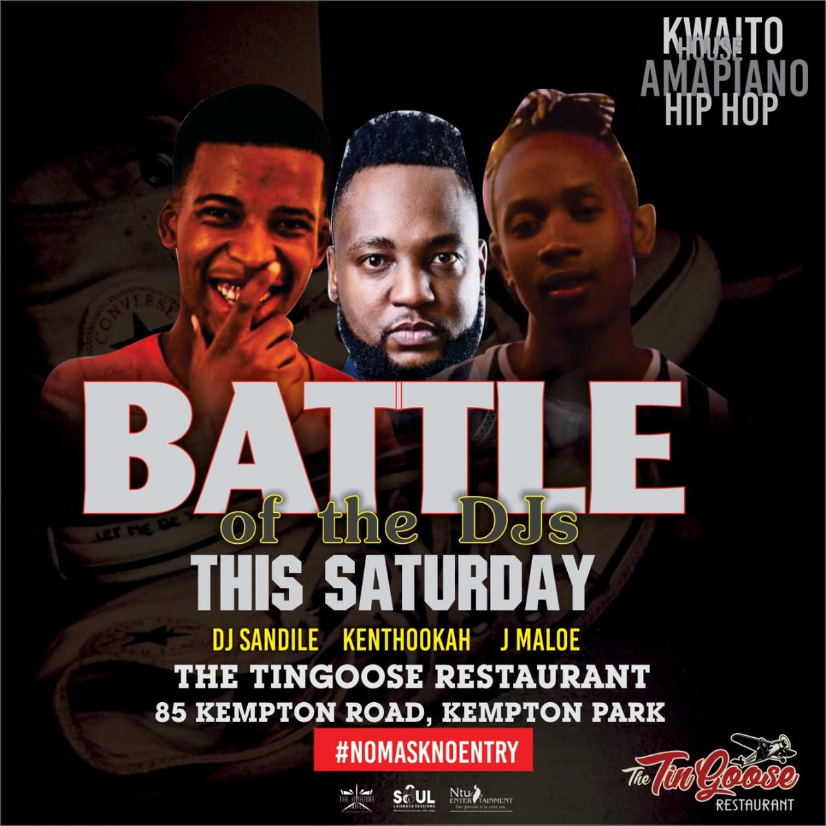 AviatorHotelJHB's tweet photo. Battle of the DJs this Saturday from 3pm to 10pm. 
https://t.co/MABNy6iwvV https://t.co/F56Dzxcufk