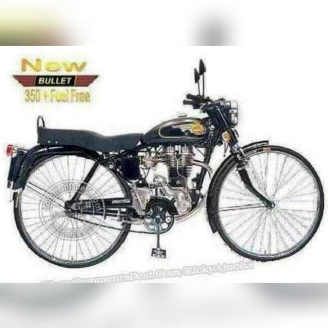 1mani1pbi's tweet photo. After 5 years...
We will thank Modi ji for fuel free bike
❤❤❤
#PetrolDieselPriceHike https://t.co/X7sP9xLaIa