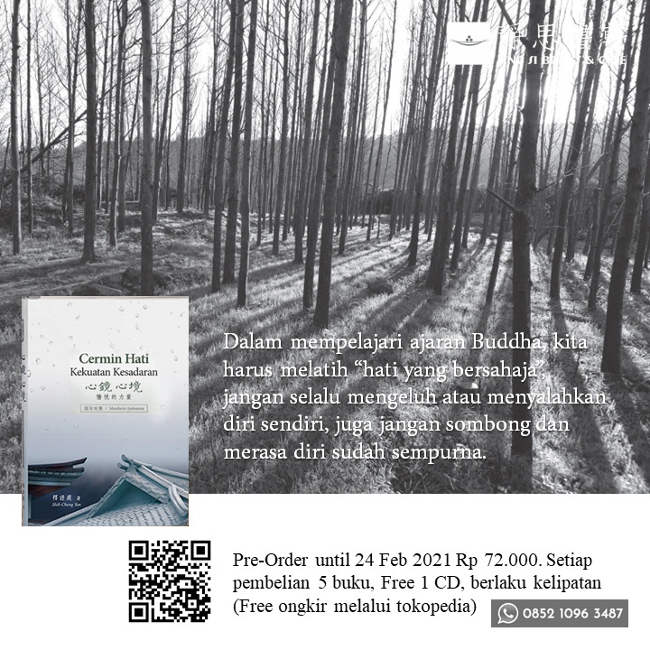 jing_si_indo's tweet photo. Preorder Now...!!!

#wisdom #inspiration #cerminhati #masterchengyen #kebijaksanaan #Buddha #Dhamma #Dharma #jingsi #jingsiaphorism #jingsibooksandcafe #jingsibooksncafe https://t.co/Wz8oyjxq6G