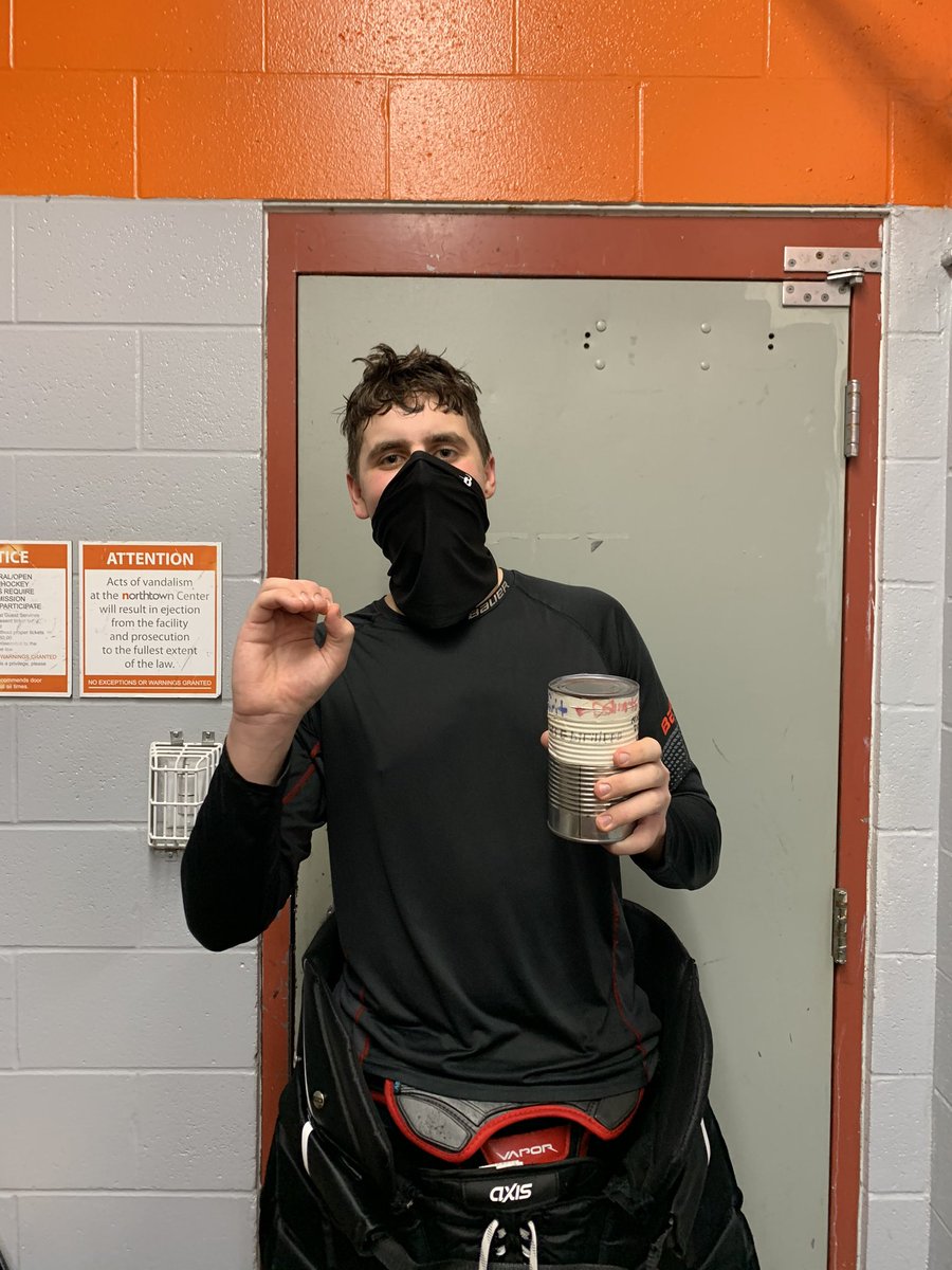 EastFlamesHCKY's tweet photo. Started off the season with a BIG 4-0 WIN. Great team win. 🐝🐝🐝

Beans go out to Matthew “Stone Wall” Small for his first career shutout 

Let’s keep it rollin boys ‼️‼️ https://t.co/OgjxwIgWmx