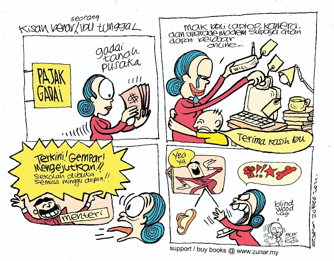 zunarkartunis's tweet image. KISAH BENAR PENGORBANAN IBU TUNGGAL..
Support buy cartoon books @ zunar.my.
PLEASE SHARE
#Darurat2021 #pkp2021 #sekolah