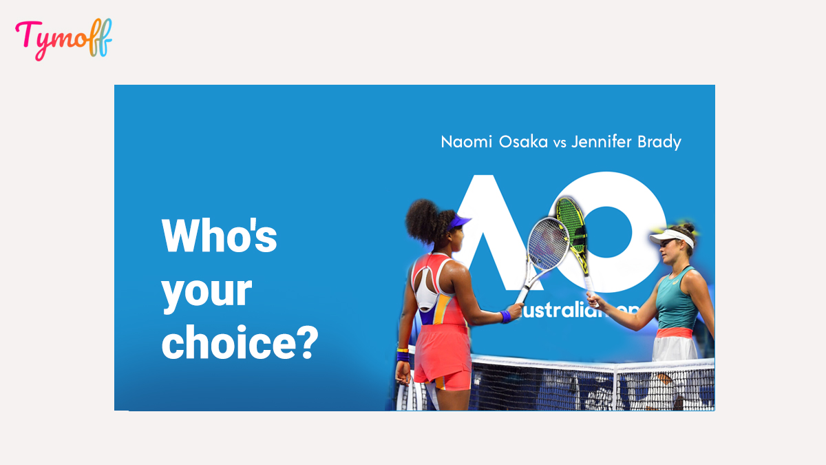 TymoffS's tweet photo. Who will prevail in the final?

#AusOpen #AO2021 #NaomiOsaka vs #jenniferbrady #AustralianOpen2021 #Tymoff https://t.co/dQeSmQzopT