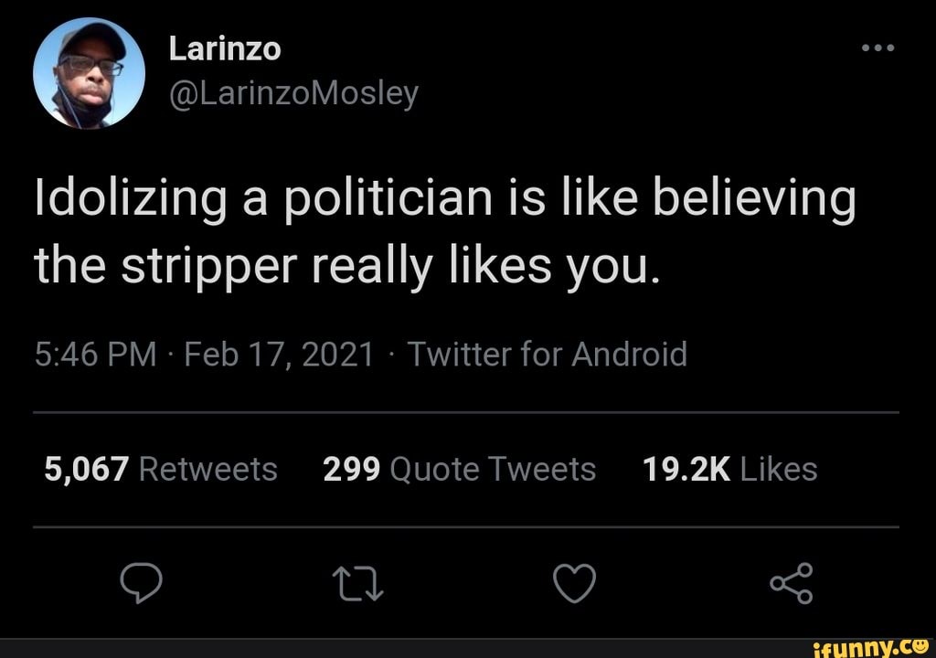 JHinks5161's tweet photo. #larinzo #idolizing #believing 
https://t.co/DhUqJLyiHC
#iFunny https://t.co/HJHSDDqc9d