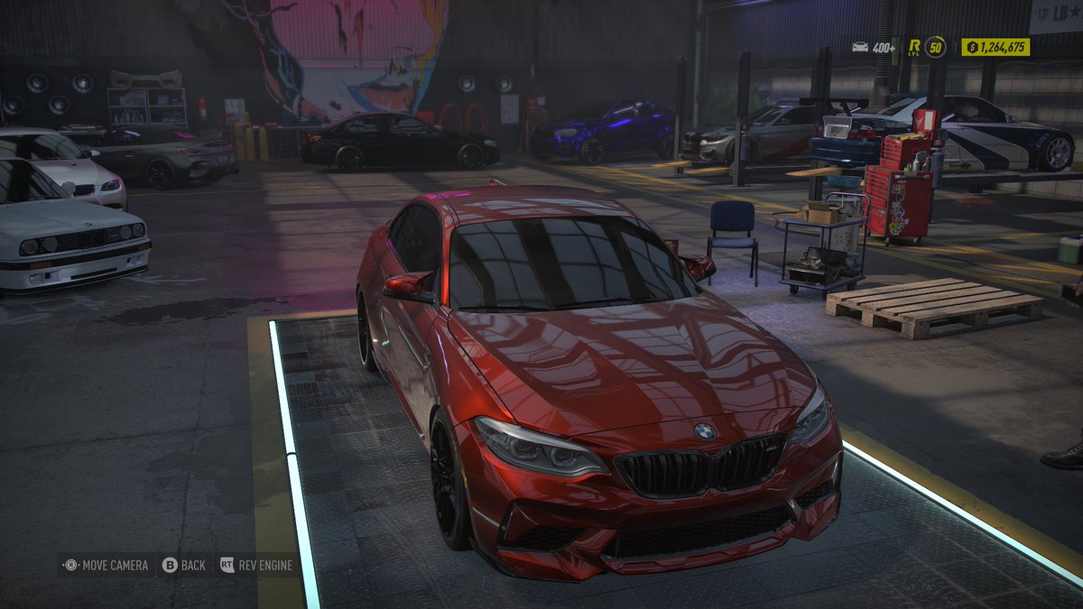 iAseron's tweet photo. My dream garage be like #NeedforSpeedHeat #XboxShare https://t.co/U9G1gcgm4O